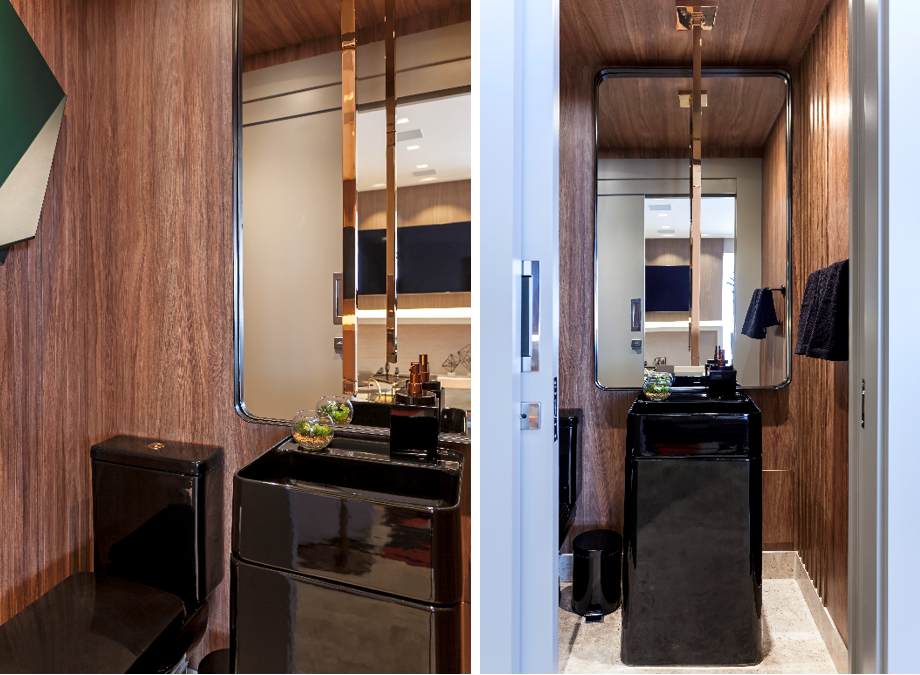 Torneiras de piso e de teto: veja como incorporá-las no décor de banheiros e lavabos - isca2