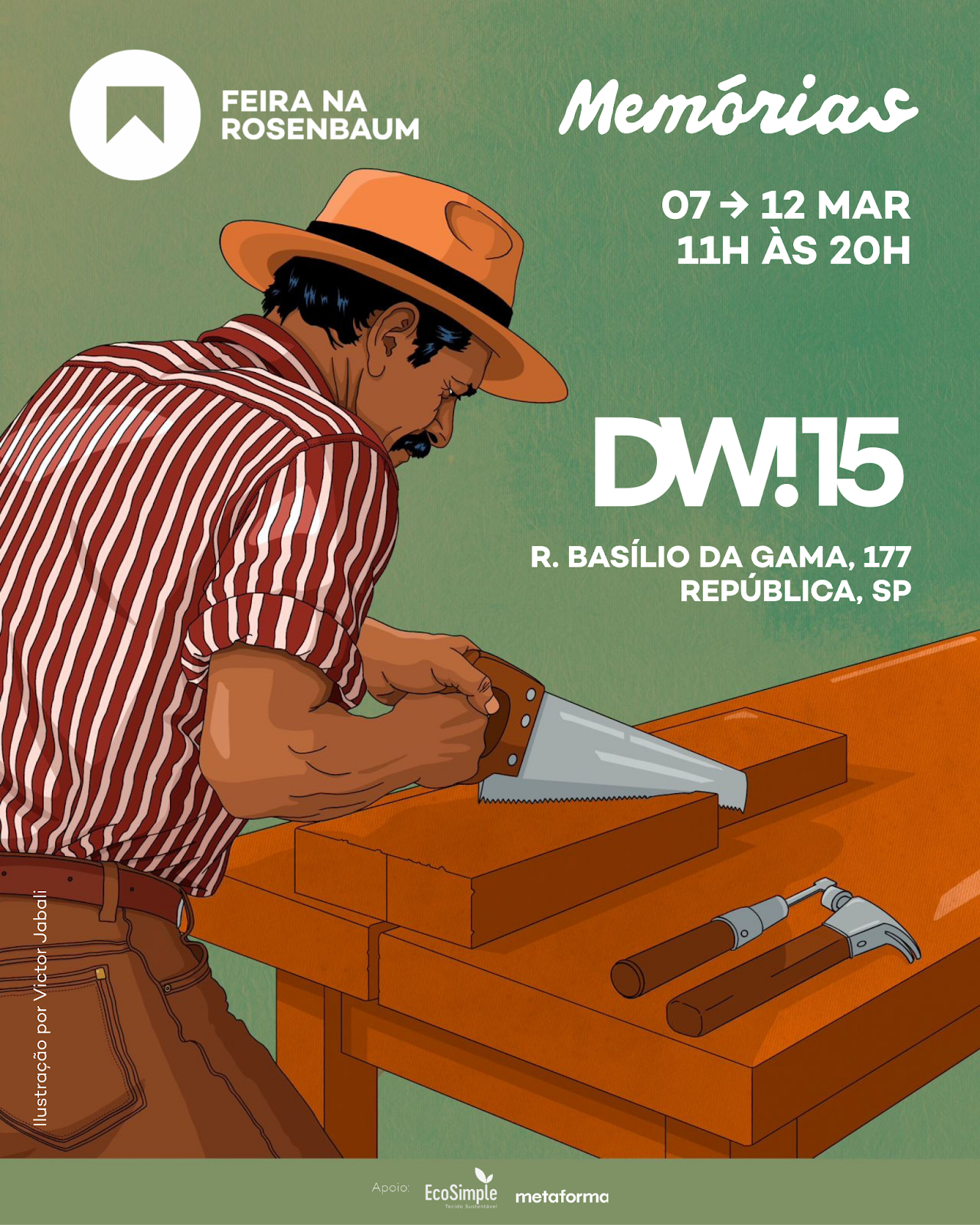 Feira na Rosenbaum celebra trajetórias criativas em edição que ocupará no centro de São Paulo - memoria