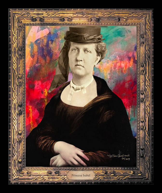 Monalisas Brasileiras homenageia grandes mulheres nas janelas da fachada do Centro Cultural dos Correios - monalisas