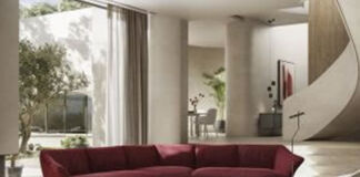 Sofá Timeless, de Lorenza Bozzolli, evoca liberdade e renascimento em lançamento Natuzzi Italia - natuzia