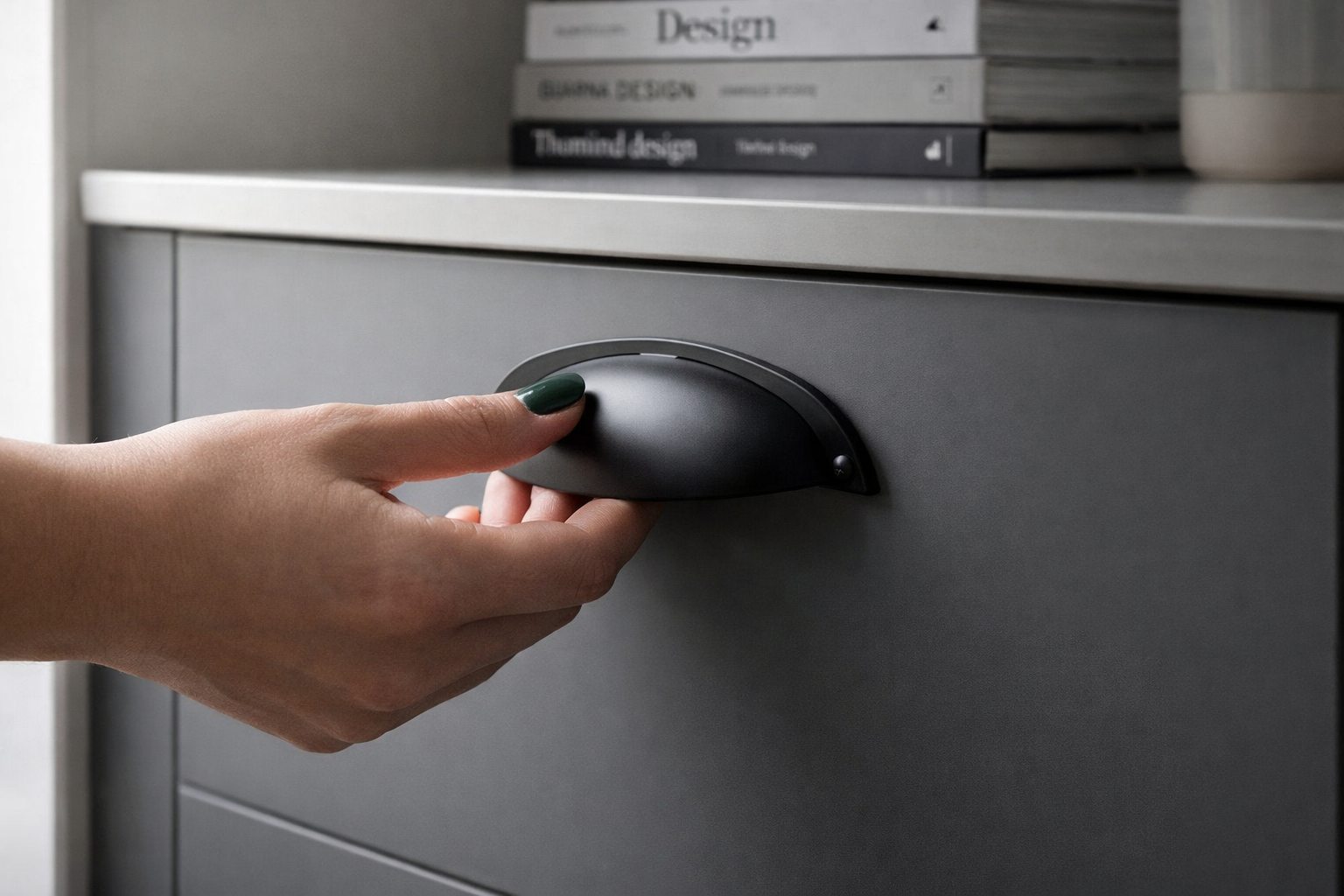 Soprano traz puxador concha inédito ao portfólio - pegador