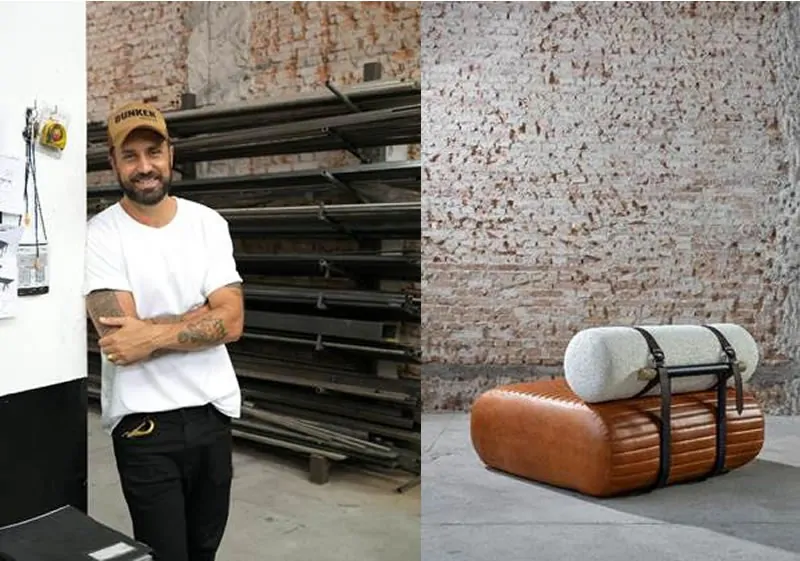 Felipe Protti, designer da Prototype, apresenta os mobiliários da coleção 09 bold living - proti