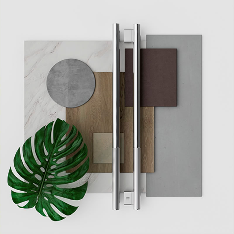 Puxadores de porta com design contemporâneo e exclusivo - puxadores 01