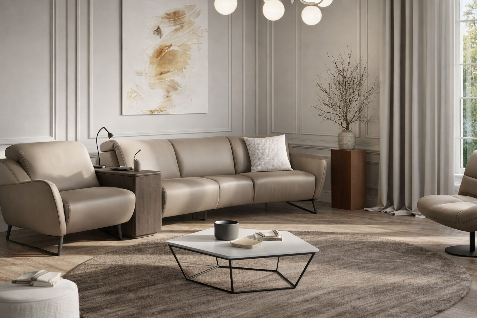Natuzzi Editions lança o sofá Mirage na DW! São Paulo no D&D Shopping - sofa