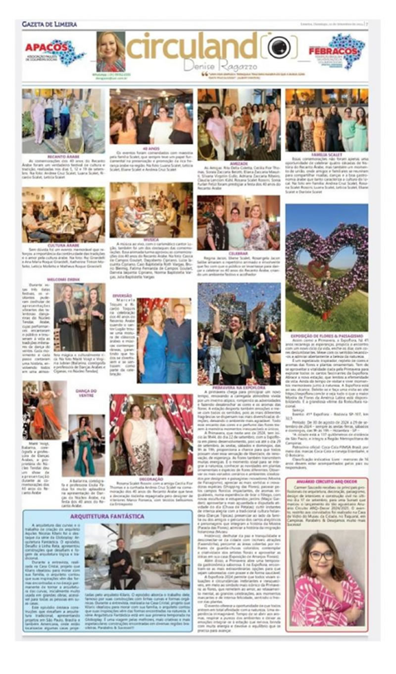 Veículo: Gazeta de Limeira / Coluna Denize Ragazzo - veiculo gazeta de limeira coluna denize ragazzo 2