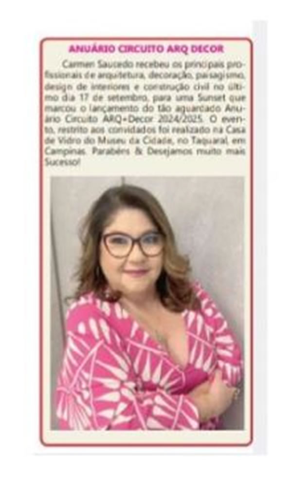 Veículo: Gazeta de Limeira / Coluna Denize Ragazzo - veiculo gazeta de limeira coluna denize ragazzo