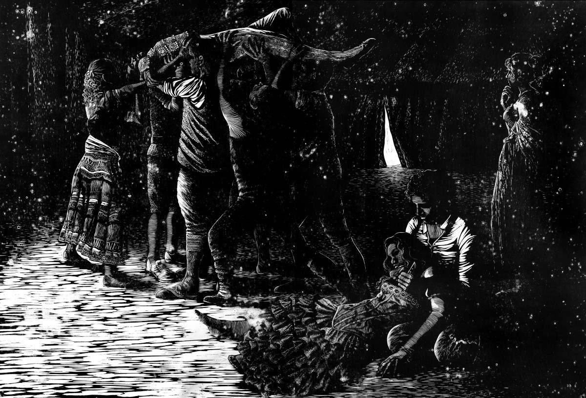 Exposição sobre Xilogravuras estreia no SESI Amoreiras - xilografias